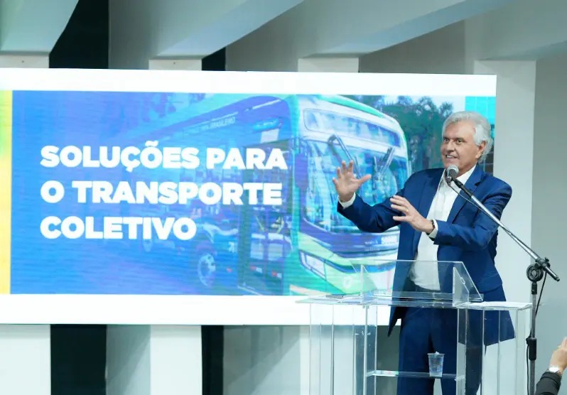 Governo de Goiás anuncia R$ 1,6 bilhão para transporte público da Região Metropolitana de Goiânia