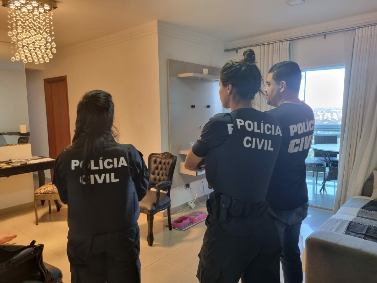 Polícia civil de Goiás realiza operação em apoio a investigação em Santa Catarina