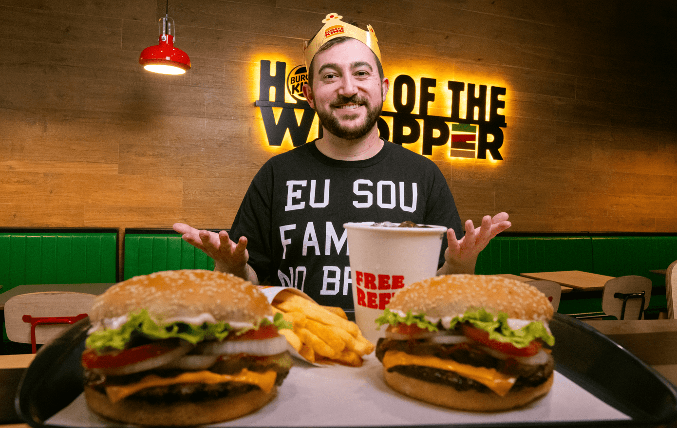 No Brasil, ‘Greg’ de Todo Mundo Odeia o Chris faz propaganda para o Burger King