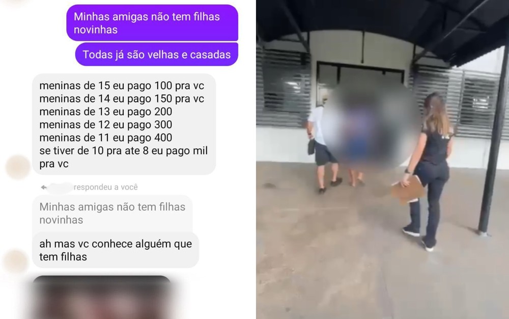 Homem é  detido suspeito de  marcar encontros sexuais com crianças