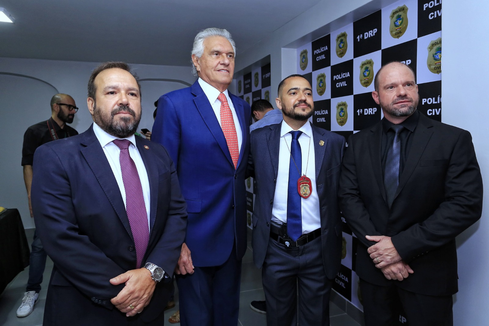 Caiado inaugura nova Delegacia Regional de Polícia de Goiânia