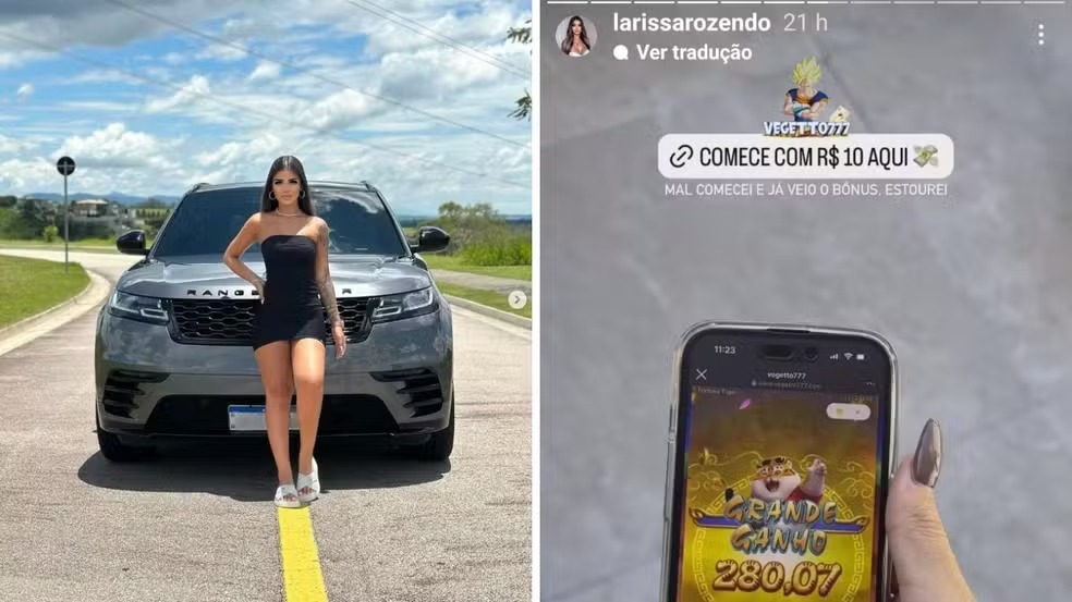 Influenciadora digital envolvida em polêmica por divulgação de jogos de azar