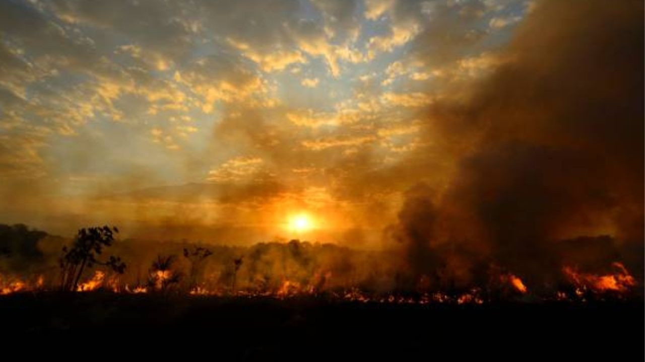 Incêndios no Pantanal geram densa fumaça e aumentam casos de problemas respiratórios em Mato Grosso do Sul