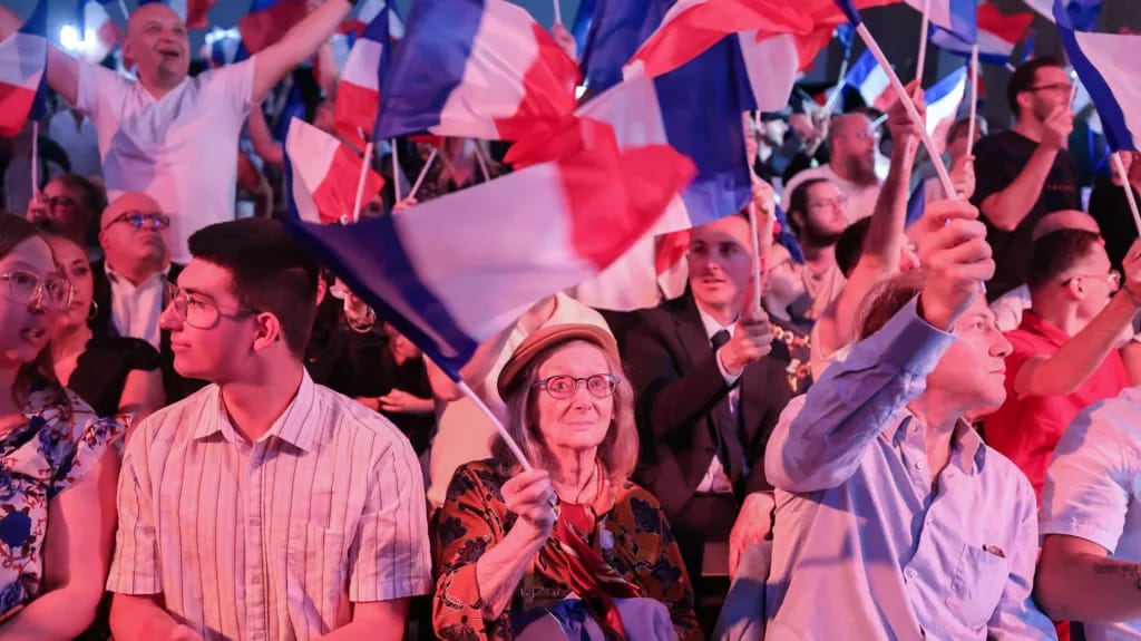 Extrema direita avança no primeiro turno das Eleições Legislativas na França