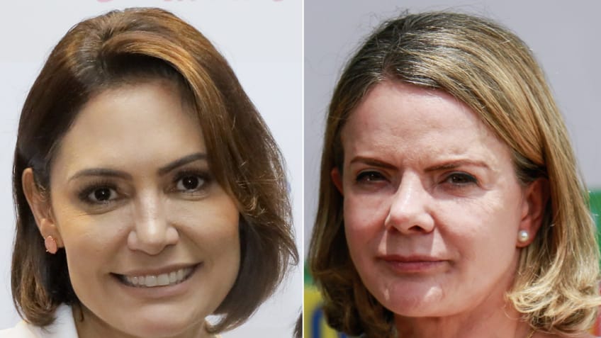 Michelle Bolsonaro vai ao STF contra Gleisi Hoffmann