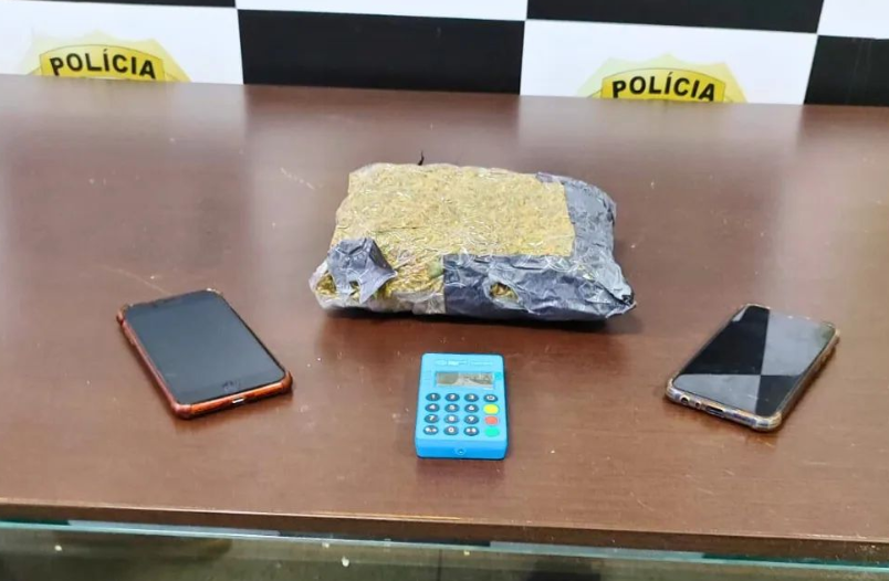 Polícia Civil prende suspeito de tráfico ao receber encomenda com Skunk