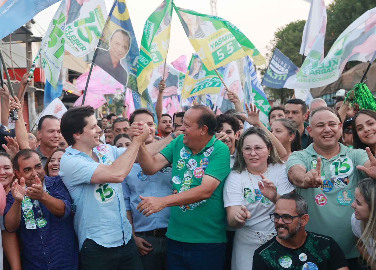 Daniel Vilela defende mais um mandato para o prefeito de Caldas Novas, Kleber Marra (MDB)